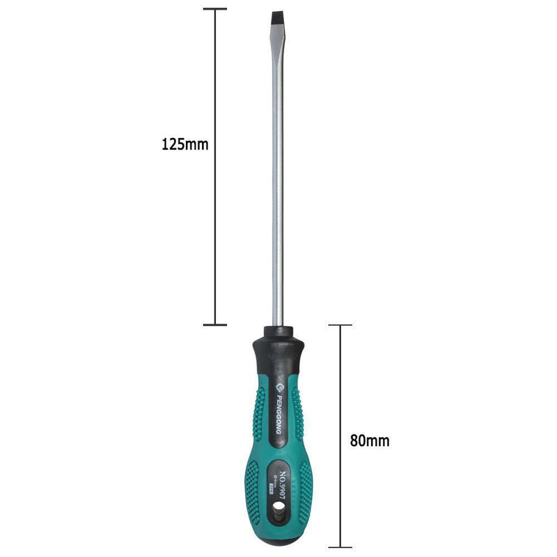Insulated Handle Screwdrivers Electrician's Screw Driver (125mm/Straight) Newly