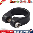 28.6mm Bicycle Seat Post Clip Aluminum MTB Road Bike Seatpost Clamp (Black)