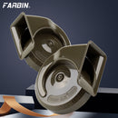 FARBIN Horn for Car Truck Train Universal Car Horns Loud 12v Dual-Tone Horn Kit