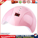UV Nail Polish Lamp 36W LED Gel Dryer Curing LCD Manicure Tools (Pink) Newly