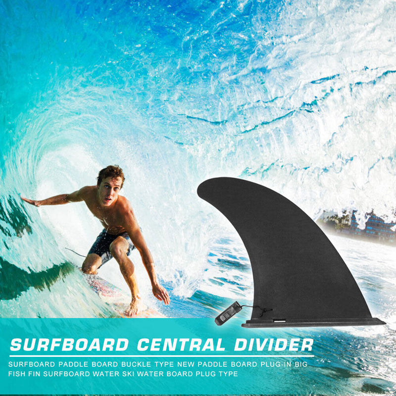 Slide-in Nylon Surfboard Central Fin Surf Plate Stand Up Paddle Board Center Fin