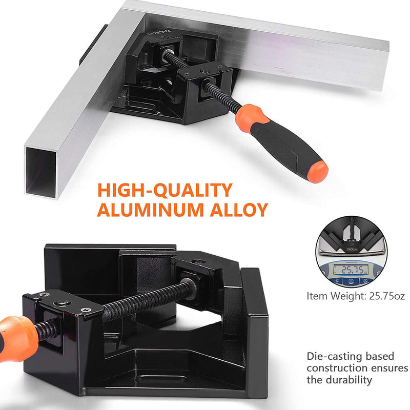 Corner Clamps Adjustable Quick Spring Loaded Woodworking Clamps for Framing