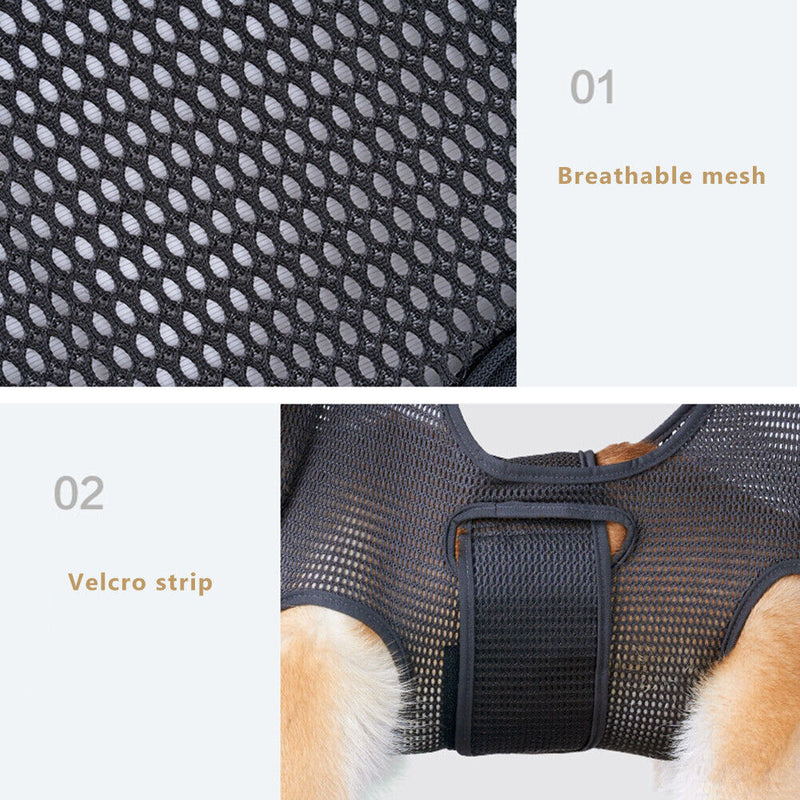 Dogs Grooming Hammock Helper Cats Pet Beauty Nail Trimmer Bathing Bag (M)