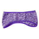 Winter Warm Double-Layer Fleece Scarf Neck Cover for Women Men (Purple)