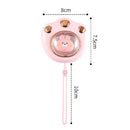 Cat Claw Shaped Hand Warmers Rechargeable Electric Hands Heater (1200mah Pink)