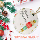 Christmas Hanging Pendnat for Window Front Door Car Mirror Xmas Ornaments