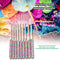 9pcs Aluminum Crochet Hooks Set Ceramic Handle Knitting Needles DIY Sewing
