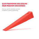 6pcs Locator Spacers for Tile Leveling Positioning Window Door Wedge Adjustment