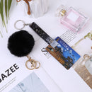 Card Grabber Keychain - ATM Card Clip for Long Nails (B20 Camouflage Black)