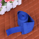 2pcs 2.5m Sports Cotton Kick Boxing Bandage Sanda Wrist Hand Gloves (Blue) Newly