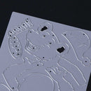 Christmas Bear Joint DIY Metal Scrapbook Embossing Craft Cutting Die-171017