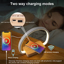 LED Night Light - Bedside Lamp with Wireless Charger - 3 Brightness Levels Newly