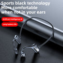 Bone Conduction Headphones - Open-Ear Bluetooth-compatible Headset (Black) Newly