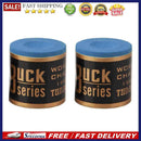 2pcs Billiard Chalks Pool Cue Stick No-slip Snooker Accessories (Blue)