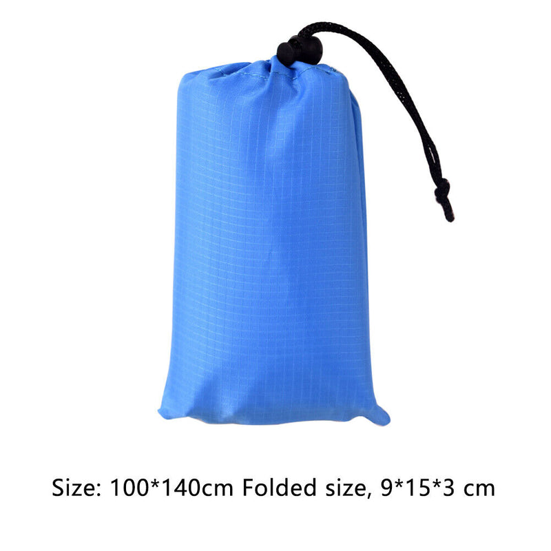 100x140cm Moistureproof Pocket Beach Blanket Mattress Portable Picnic Sand Pa