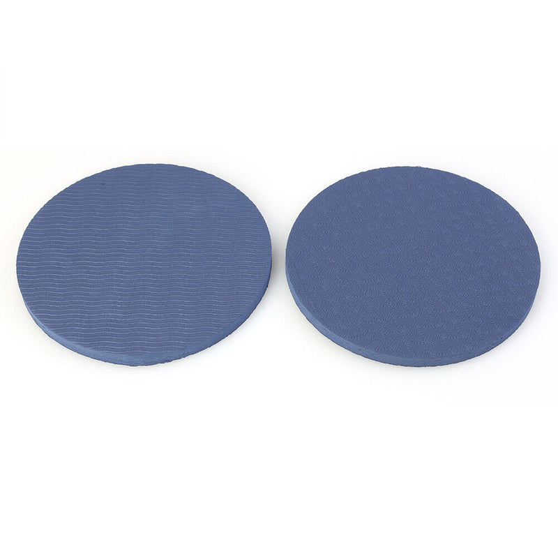 1 Pair Plank Workout Round Knee Pad Fitness Push-ups Protective Anti-slip Mat