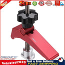 Woodworking Aluminum Alloy Quick Acting Hold Down T-slot T-track Clamp Set Newly