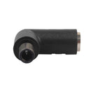 Asiprop 7.4mm Female to 7.4mm 90 Degree Angle Male Adapter Converter for H