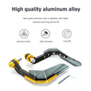 2pcs Windshield Handguard Aluminum Alloy Windproof for Hollow 22mm Handlebar