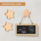 Wall Hooks - Wooden Handmade Decorative Wall Hooks Rack - Star / Moon / Cloud
