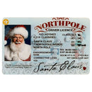 Plastic Santa Flight Cards Creative Xmas Gifts Cards Xmas Eve Tree Decoration