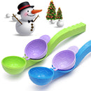 Basketball Shaped Snowball Maker Clip Snow Sand Mold Tool Play Fun Sports Toys