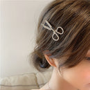 Rhinestone Scissors Hair Clip Women Barrettes Hairpin Girls Hairgrips Headwea