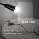 E27 Lamp Holder for LED Clip Table Lamp 1.7m Wire US Plug Home Hotel Supply