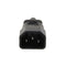 IEC 320 C14 3-Pin Male To C5 3-Pin Female Straight Power Plug Converter Adapter