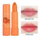 Peach Jelly Lip Gloss Lipstick Temperature Color Change Lip Balm