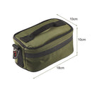 Outdoor Camping Lunch Box Aluminum Thermal Picnic Bento Bags (Army Green) Newly