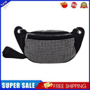 Trendy Chest Bag Rhinestone Fashionable Women Fanny Pack Nylon for Lady Sho