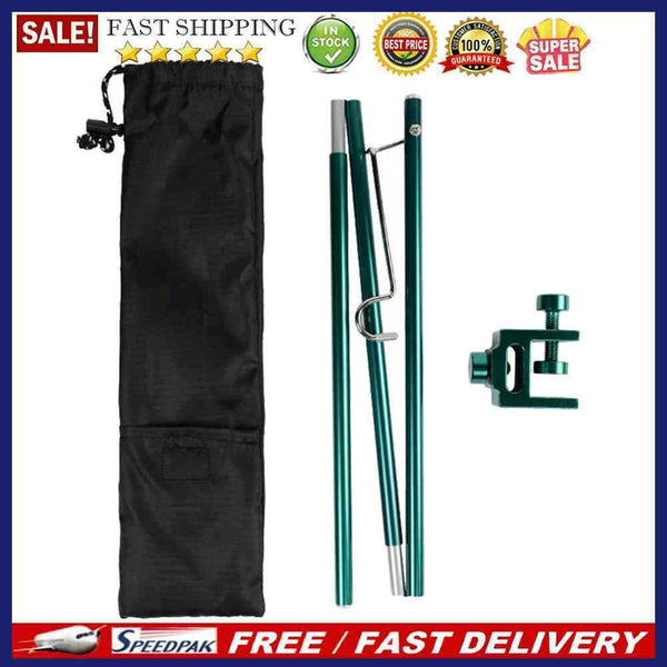 Detachable Folding Lamp Pole Lantern Stand Tripod Camping Bracket Hanging R