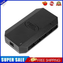 FH-10 10 Ports Fan HUB 3Pin/4Pin PWM Splitter Adapter 12V SATA Power Supply