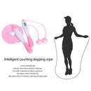 Jump Rope with Calorie Counter Fitness Cordless Corded Skipping Rope (Pink)