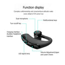 V9 Wireless Smart Bluetooth Earphones Sports Handsfree Mic Earset for Driver