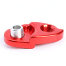 Bicycle Rear Derailleur Hanger Extension MTB Gear Tail Hook Extender (Red) Newly