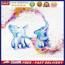 Full Cross Stitch 11CT Two Small Elephants Counted Embroidery DIY Needlewor