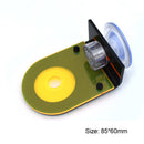 Fish Tank Coral Frag Rack Aquarium Reef with Plugs Suction Holder (Yellow) Newly