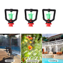 10pcs Rotating Irrigation Watering Sprayer Nozzles Garden Lawn Sprinkler Tools