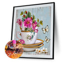5D DIY Diamond Embroidery Painting Flowers Full Drill Mosaic Cross Stitch