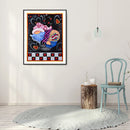 5D Diamond Painting Kit DIY Cartoon Gnome Full Round Picture Wall Rhineston