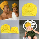 Bonnet Cotton Headscarf Turban Caps African Pattern Headwrap Women Chemo Hat
