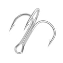 Hot Sharp Perforated Barb Durable Head Treble Bait Carbon Steel Fishing Hook