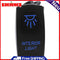 Blue LED Illuminated Rocker Switch with Wires 5-Pin 12V 20A Car INTERIOR LIGHT