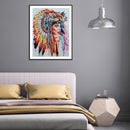 5D DIY Diamond Painting Full Round Drill Man Mosaic Picture Wall Home Decorat