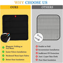 Vent Window Shade 16 ¼"  (L) x 16 ¼-"  (W) For Camper Trailer UV Rays Protection