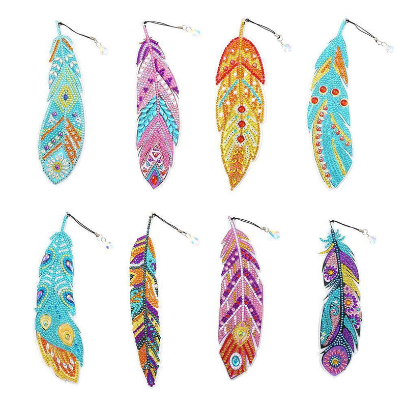 5D DIY Bookmarks Handmade Creative Leaf Book Mark for Adults Kids (AA1112)