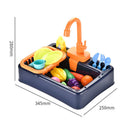Small Bird Birdcage Bathtub Faucet Auto Parrot Shower Toys (Sapphire Blue) Newly