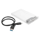 2.5" HDD SSD Case Enclosure Laptop PC SATA III to USB 3.0 Hard Drive Disk Box